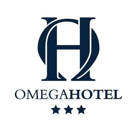 Hotel Omega w Olsztynie – logo obiektu, w którym odbył się pokaz iluzji Bartini