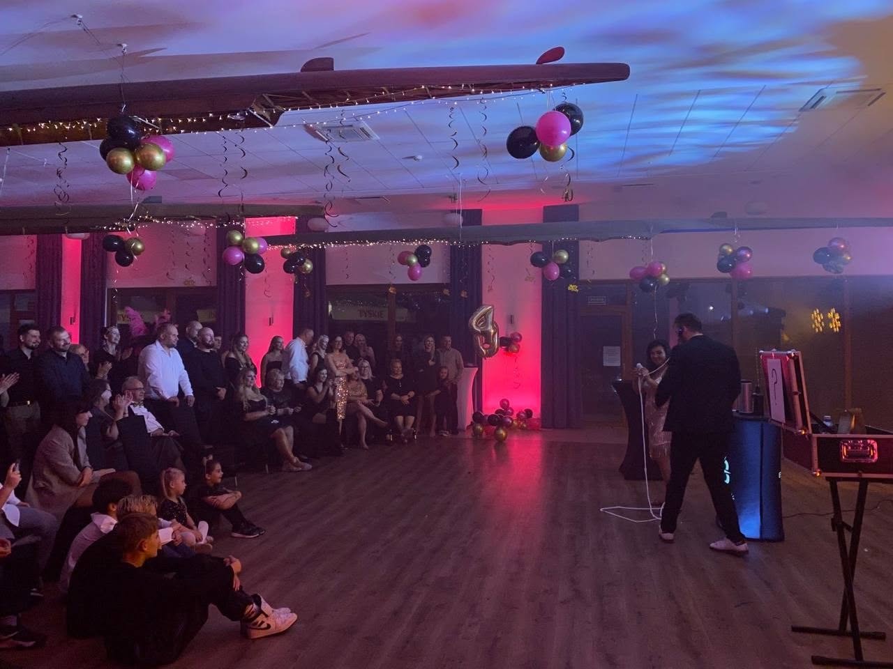 Show sceniczne dla ponad 200 gości na imprezie firmowej – Hotel Omega, Olsztyn